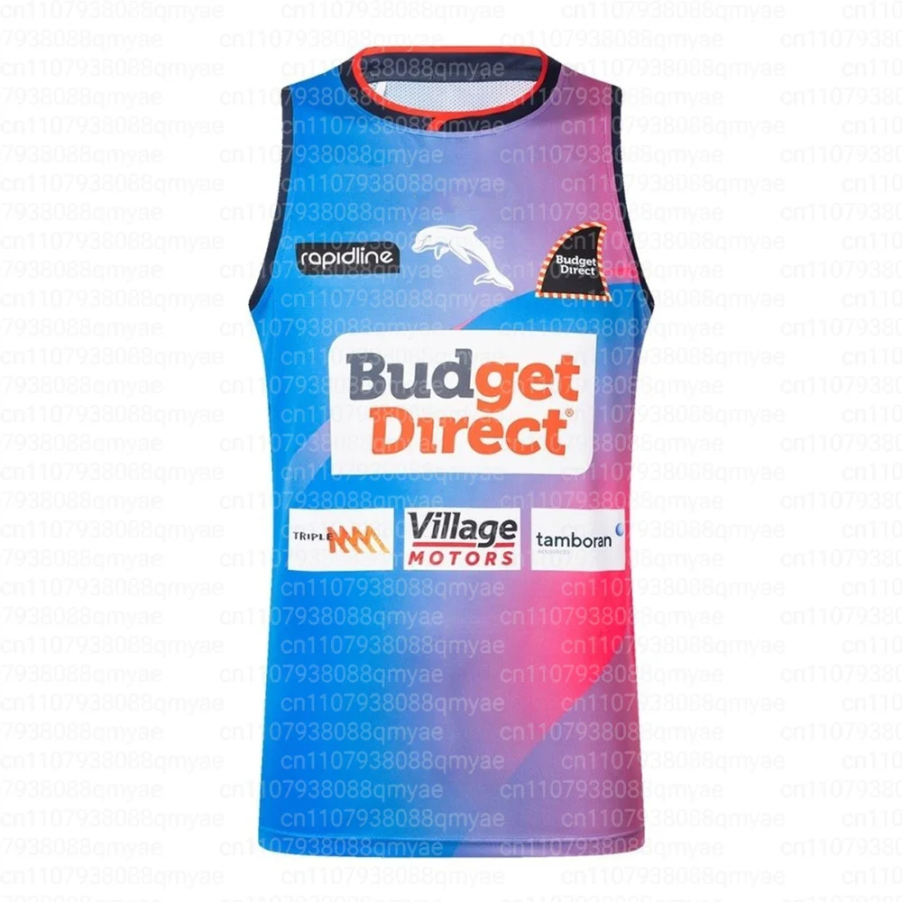 2026 New Parent-child Style Rugby Shirt DOLPHINS Rugby JERSEY Vest Outdoor Sports Quick Drying Breathable Vest