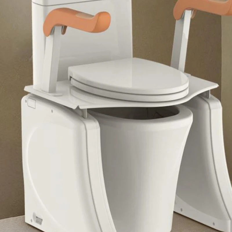 Smart toilet lift aid Adjustable armrest toilet for the elderly