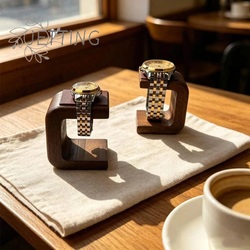 (DP11)Wooden Watch Holder Jewelry Organizer Display Stand For Bracelet Ring Watch Display Solidwood Watch Stand
