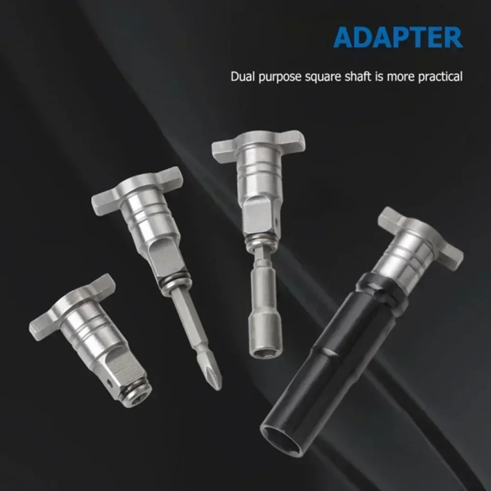18mm Impact Management Spindle Electric Brushless Shaft Refitted Electric Accessories Single Dual Use Cordless Part Power Bit