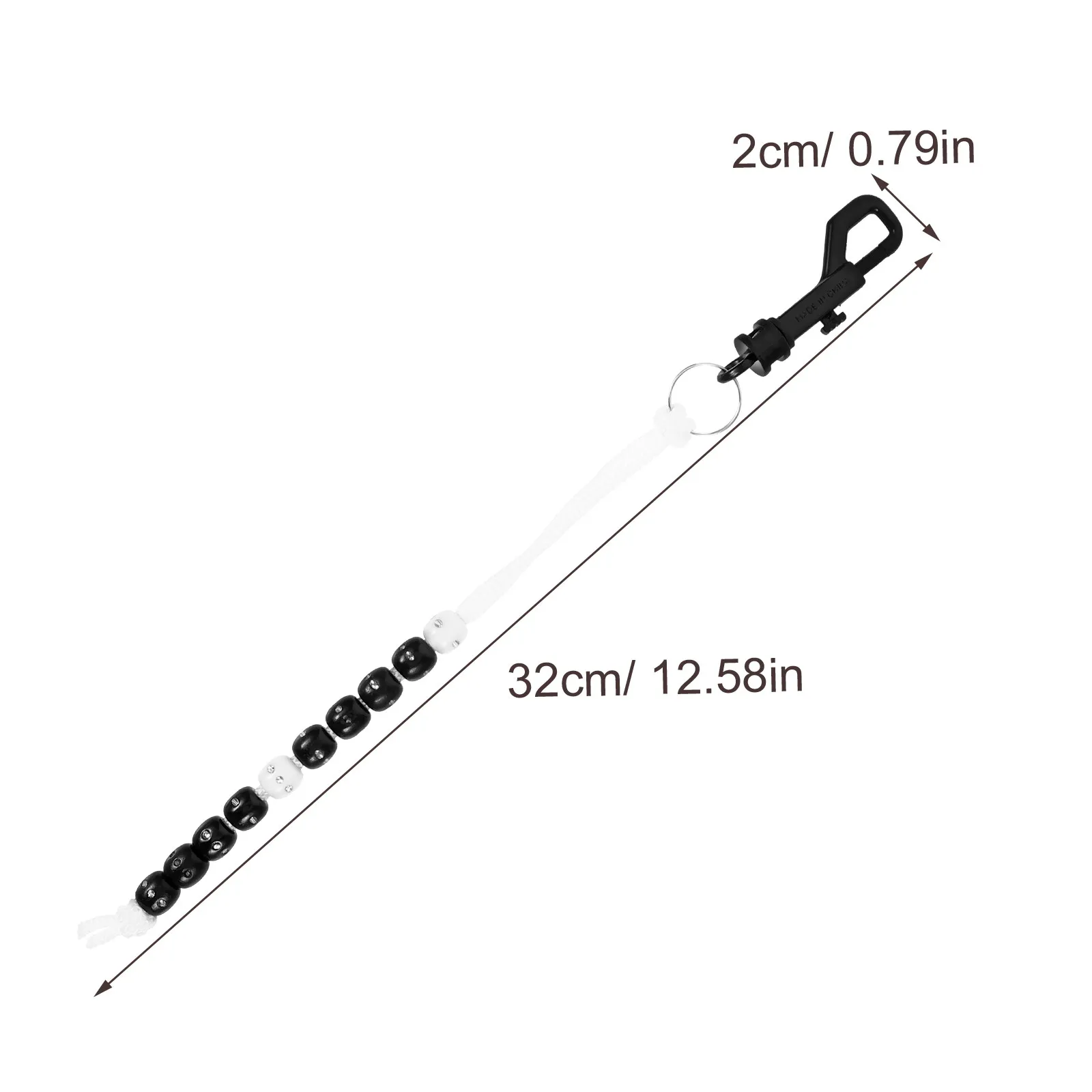 Golf Stroke Counter Lightweight Beaded Scoring Tool Practical Golfing Accessory for Beginners and Lovers Golf Shot Counter