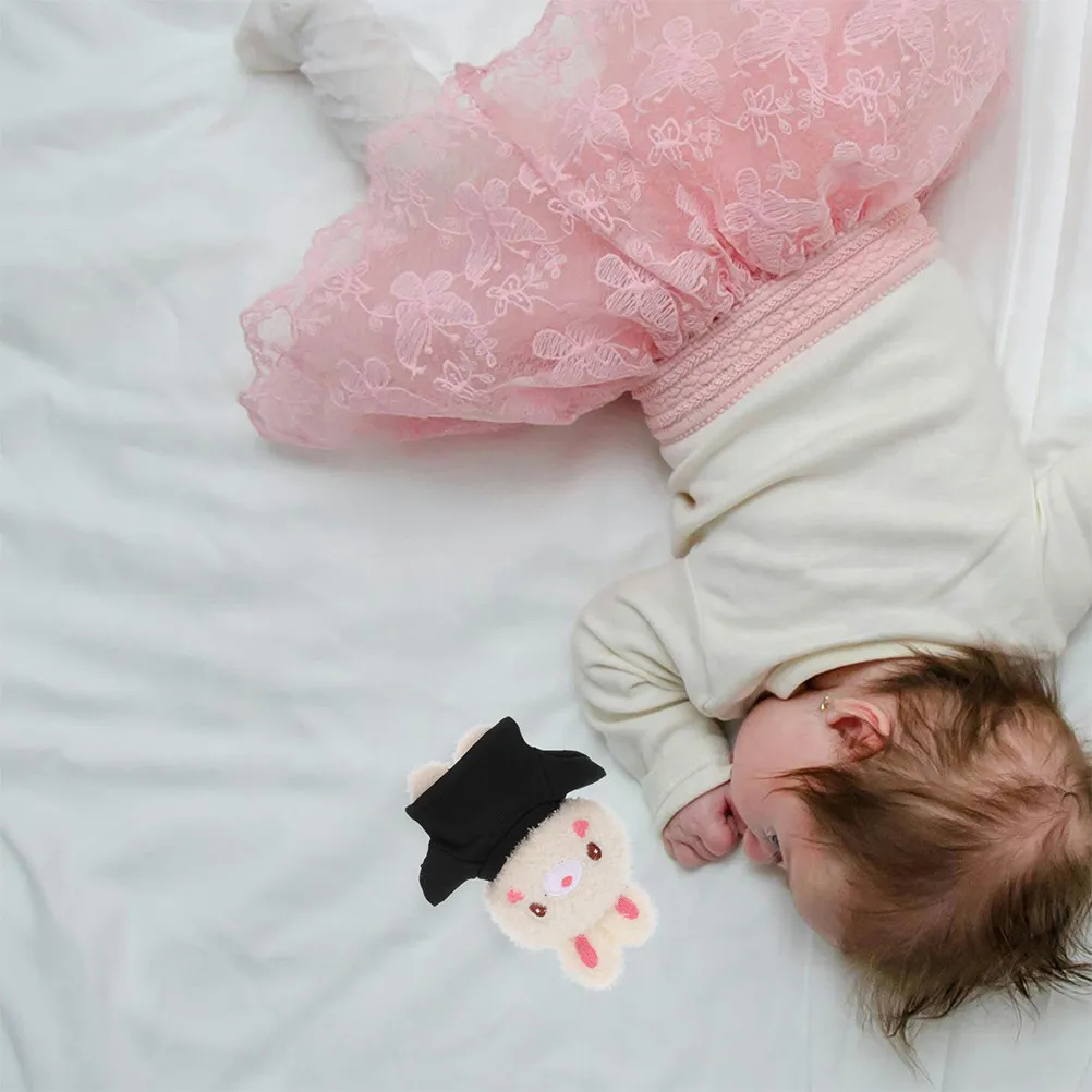 

6Pcs Round Neck Bear T-Shirt Soft Mini Bear Clothes for Stuffed Animals Sublimation Blank Shirt Stuffed Animal Outfit