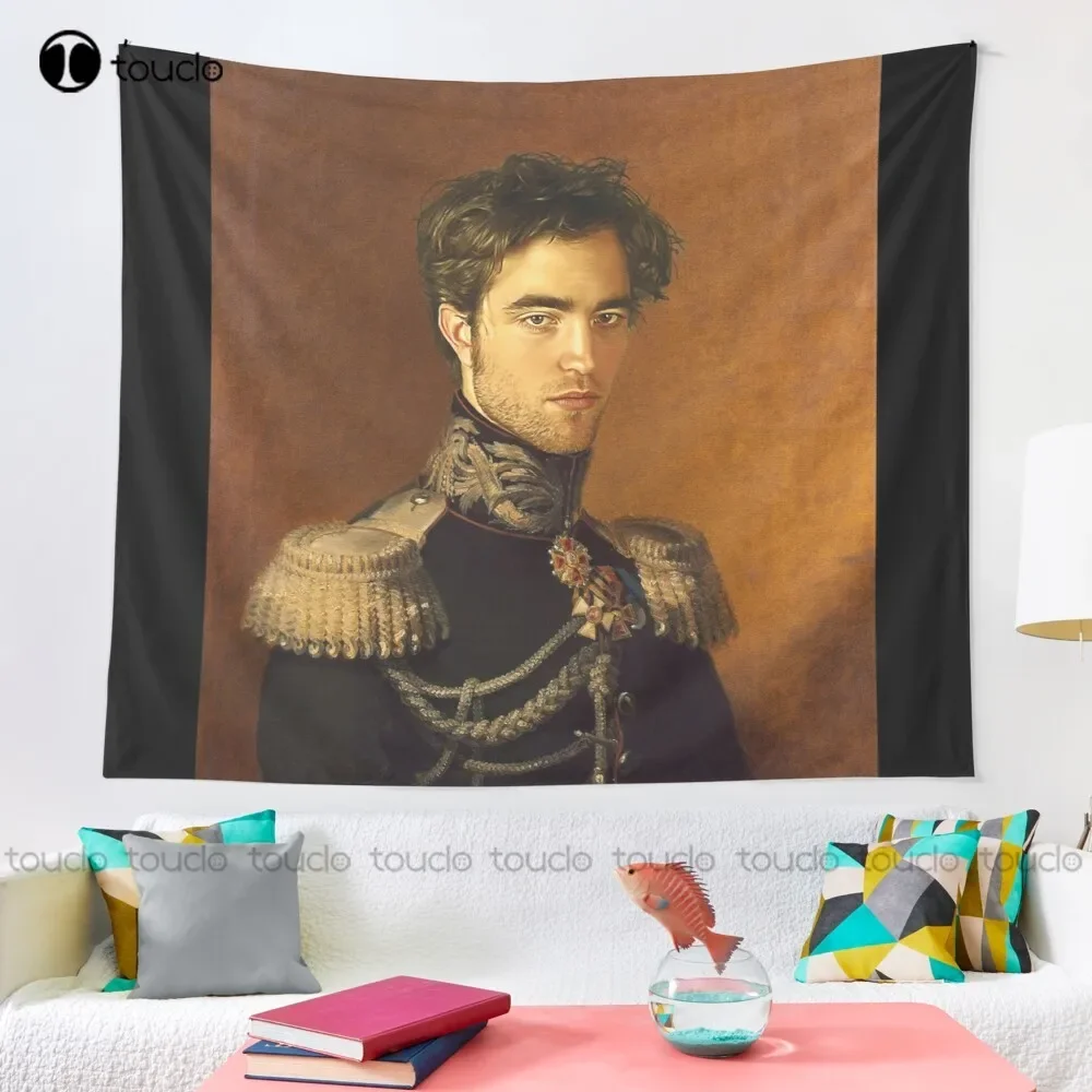 Robert Pattinson - Replaceface Tapestry Cool Wall Tapestry Tapestry Wall Hanging For Living Room Bedroom Dorm Room Home Decor