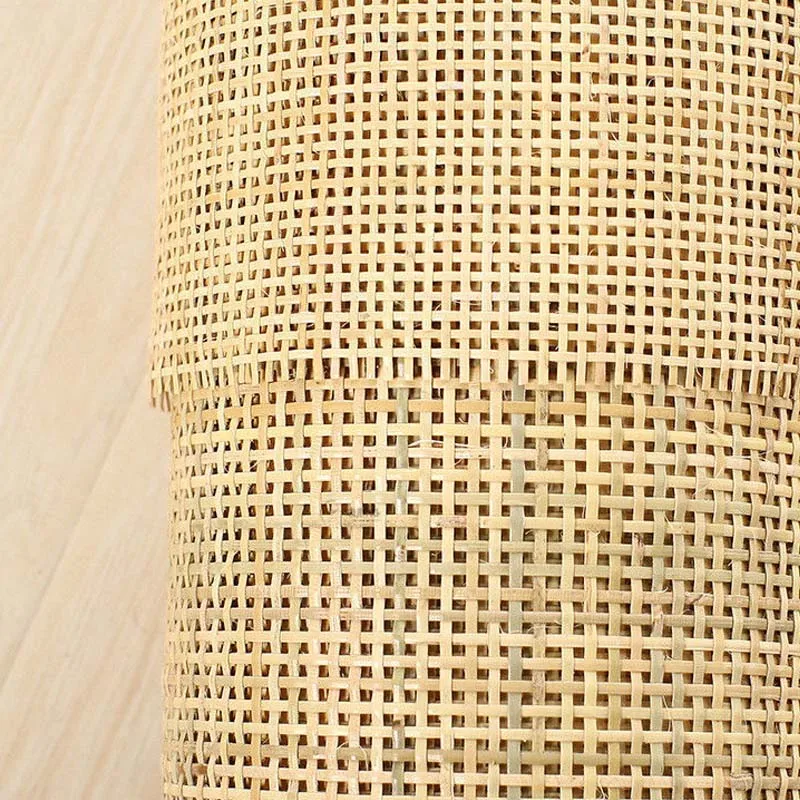 

35/40/45/50cm Wide 20-90 Long Natural Real Indonesian Rattan Cane Webbing Wicker Grid Roll Chair Cabinet Wardrobe Decor Material