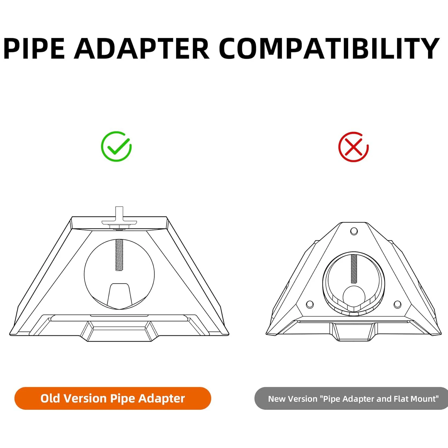 Starlink Mini Tripod Mount with Adapter Included Work with Original Pipe Adapter Versatile Tripod Extremely Portable Perfect