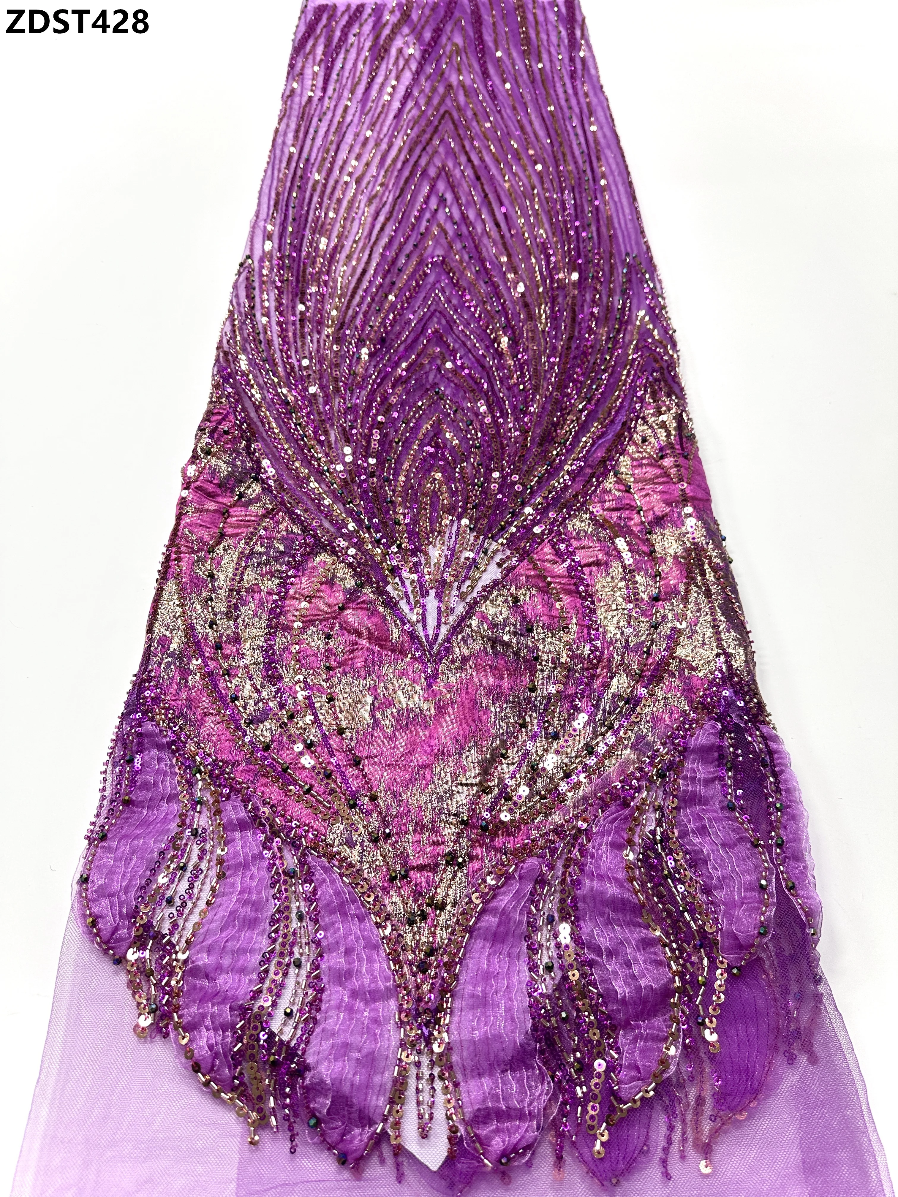 

African Groom Lace Fabric 2026 High Quality Lace Sequins Lace Fabric For Nigerian Wedding French Party Dresses Sewing