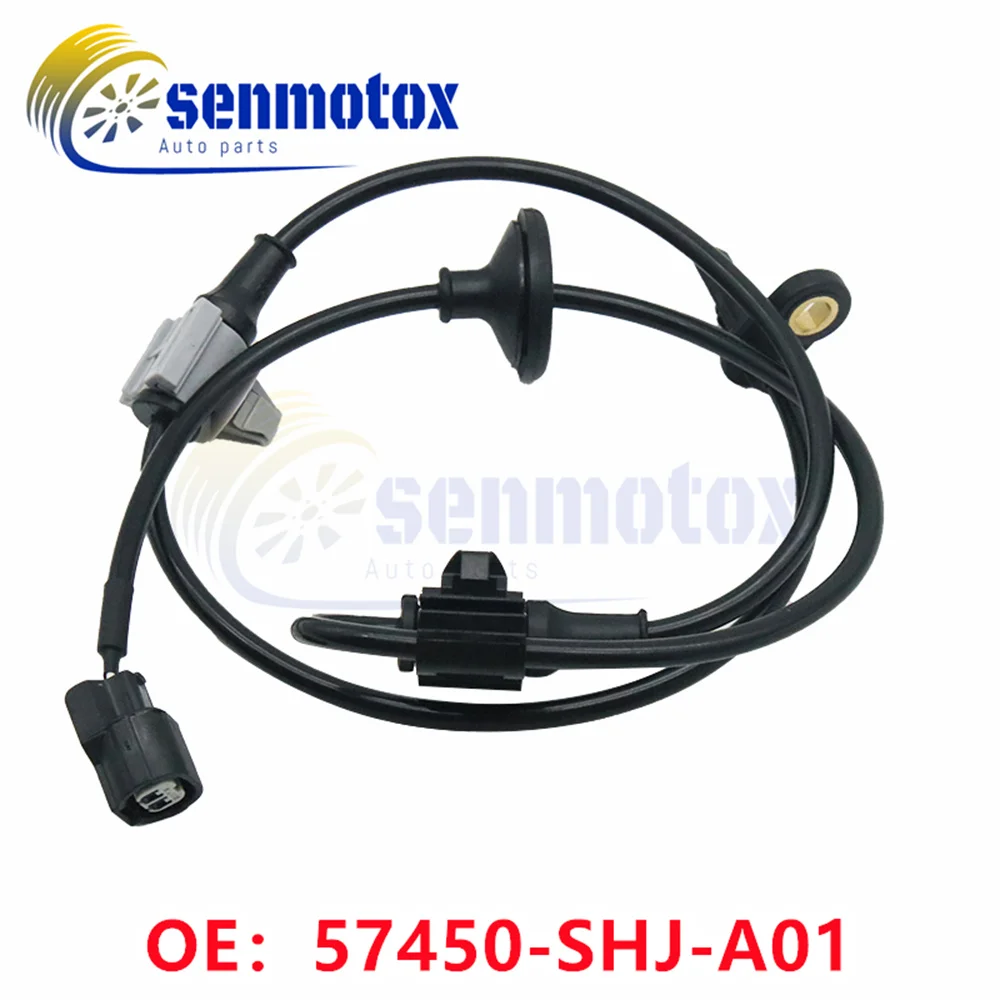 57450-SHJ-A01 Front Right ABS Wheel Speed Sensor 57450SHJA01 For Honda Odyssey 2005-2006 V6 3.5L Passenger Side Replace ALS1003