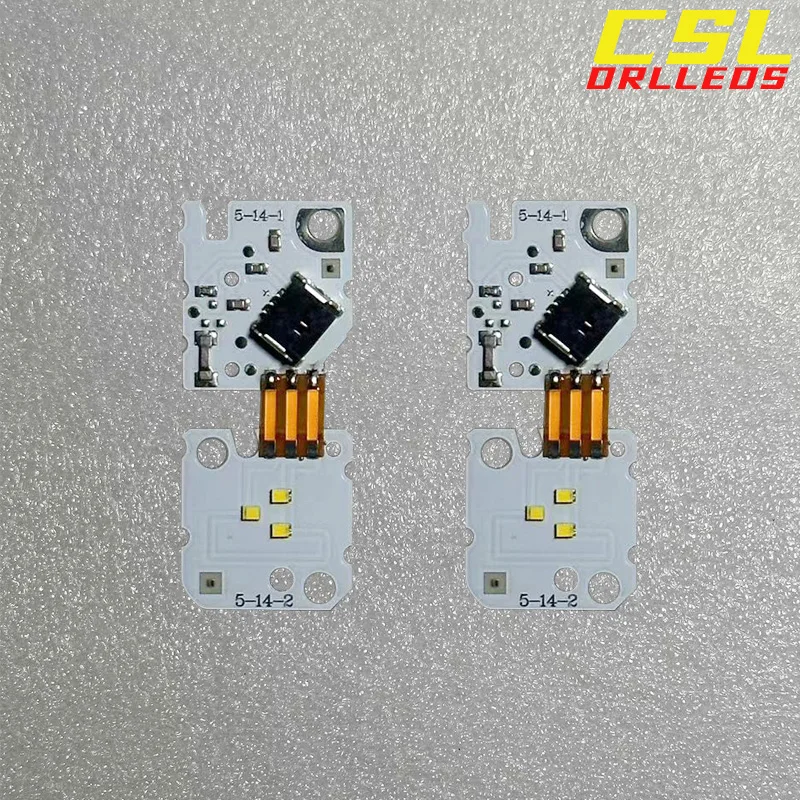 For BMW F10 5 Series F18 DRL LED daytime running lights LED board light DRL module 2014-2017 replace OEM White