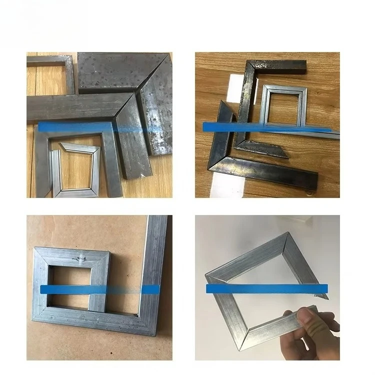 Hydraulic Corner Cutter Machine Portable Stainless Steel Pipe Angle Punching Machine Hydraulic Pipe Notching Machine