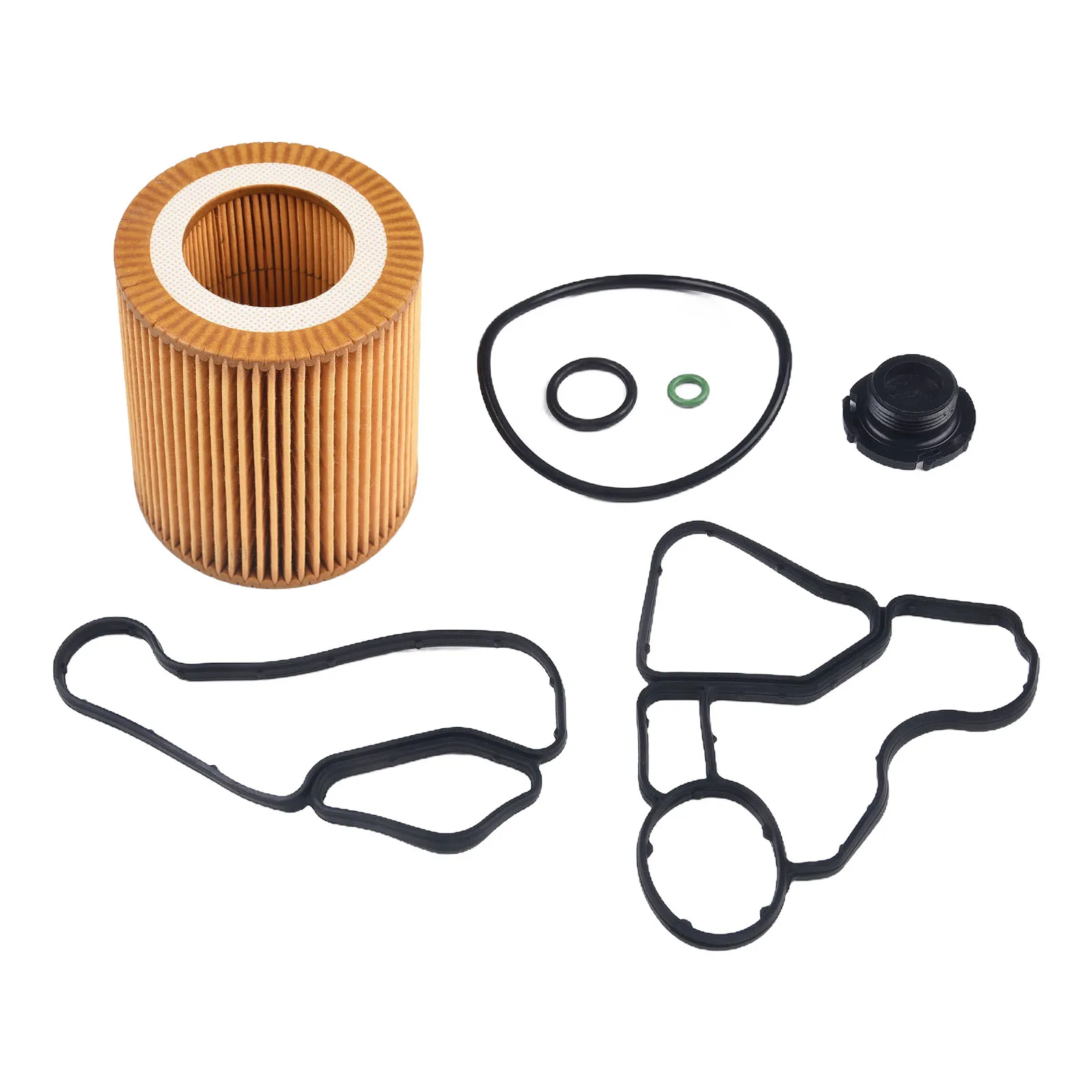 Engine Oil Filter 11428637820 1142863782120 Cooler Seal Set For BMW X1 X3 N26 N52 N54 N56 Housing Gasket Replacement