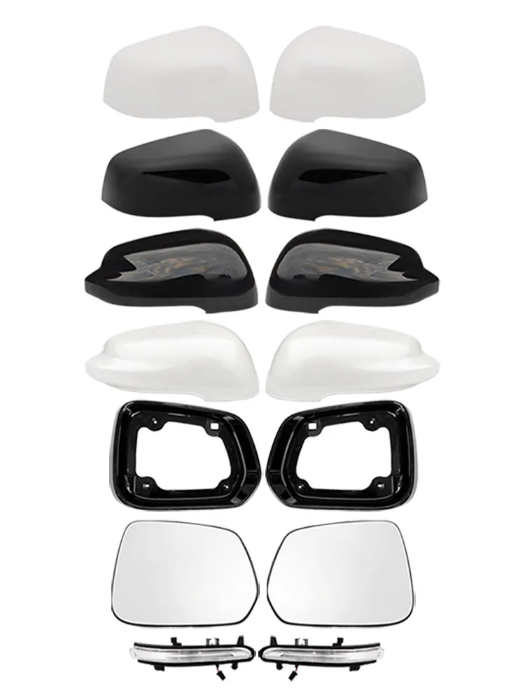 

For GAC Trumpchi GS8 2017 2018 2019 2020 2021 Side Rearview Mirror Frame Lid Shell Cover Glass Lens Heating Turn Light