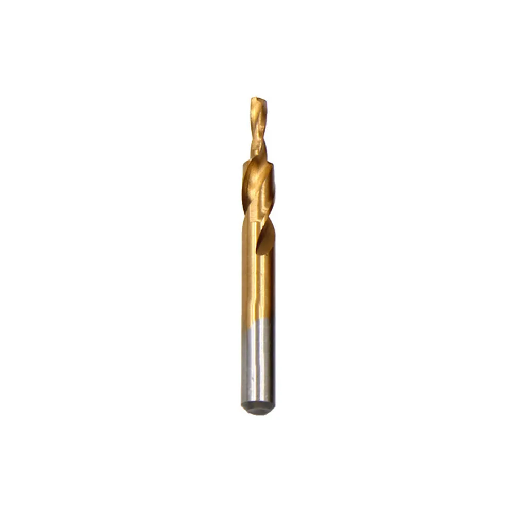 180 Degree Counterbore Spiral Step Drill Bit for M35 Designed for Efficient Drilling and Chamfering of For Metal Surfaces
