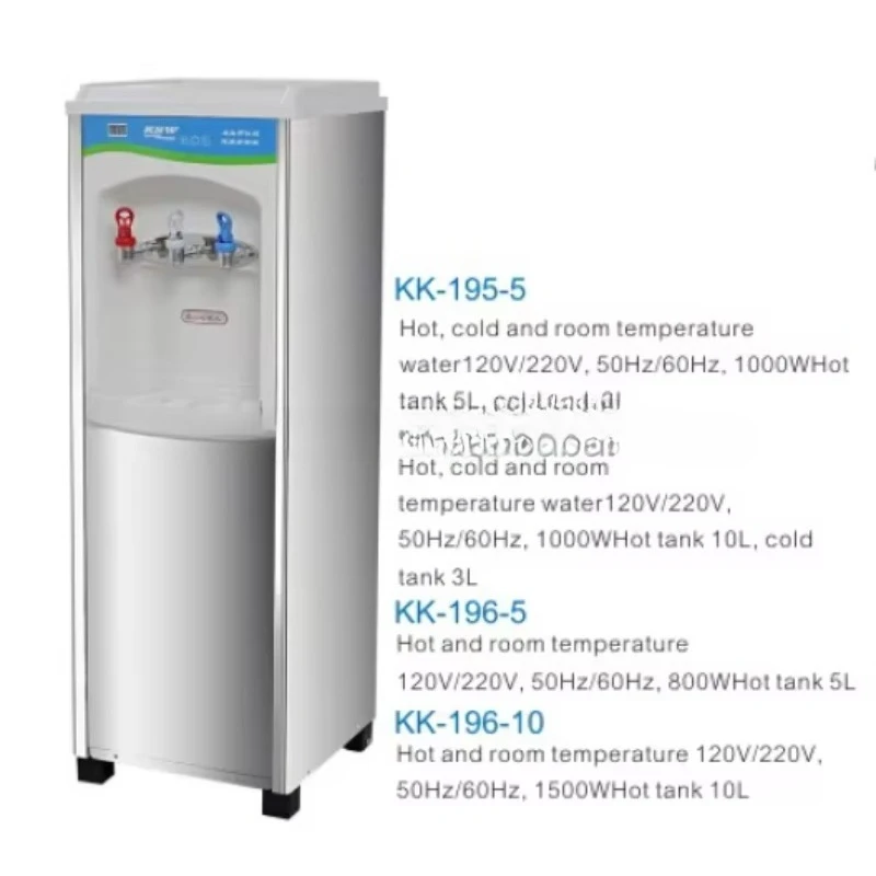 Outdoor public water dispensers with a 5-stage water purifier system