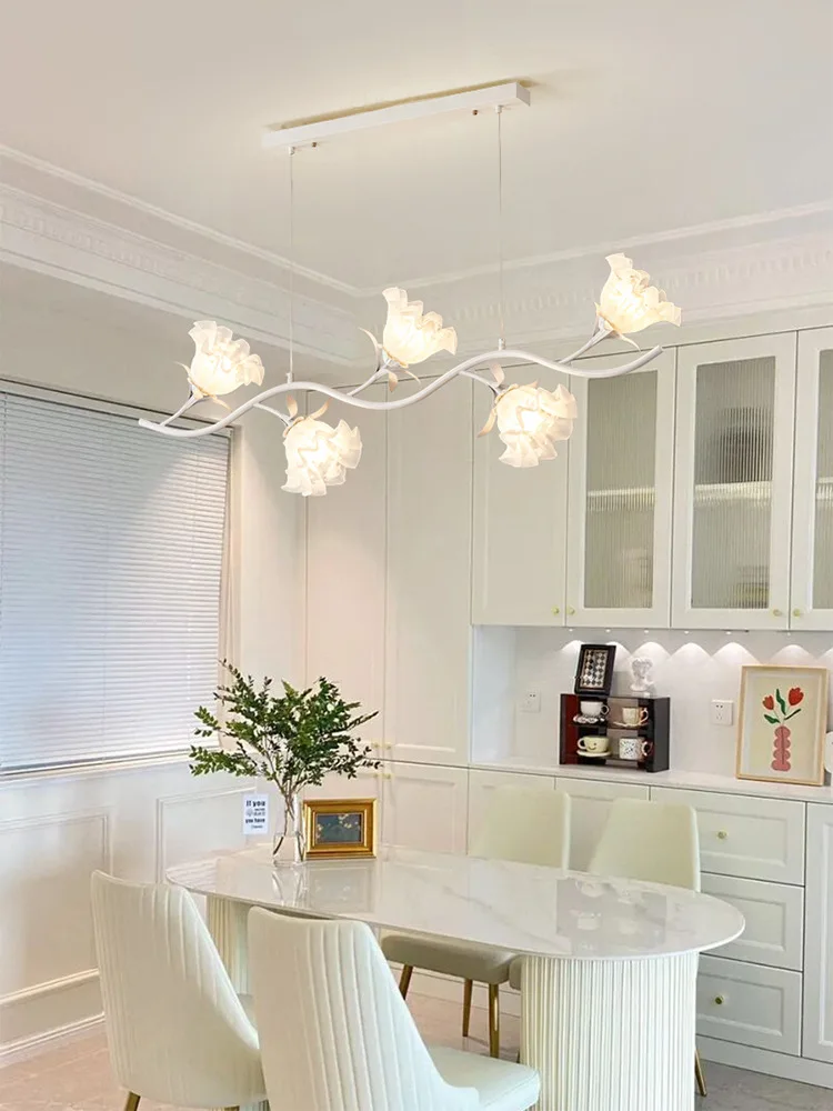 

Chandelier American pastoral retro Internet celebrity art tea room meal