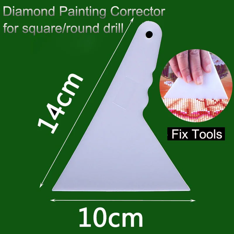 Oneroom-fixed tool for diamond painting, square and round drill, stones correction, DIY tools, accessories