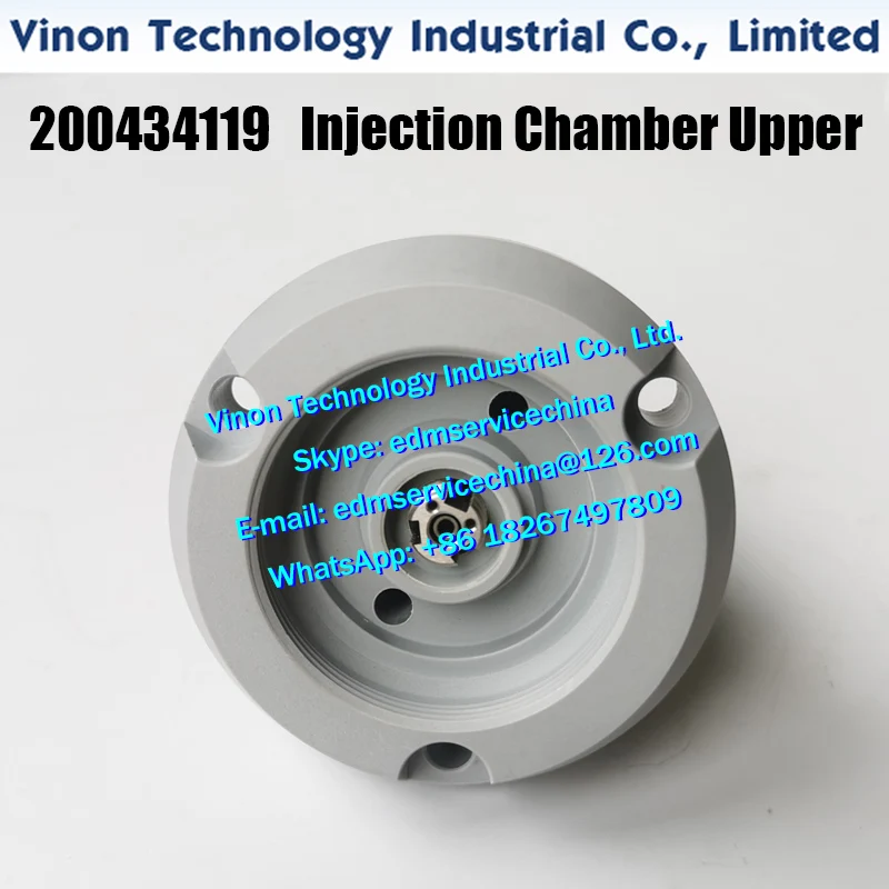 200434119 CUT20 Injection Chamber Upper Ø70x44L for ROBOFIL 290,300,310,500,510. Char milles 200.434.119 CUT30,CA20,CA30 Chamber