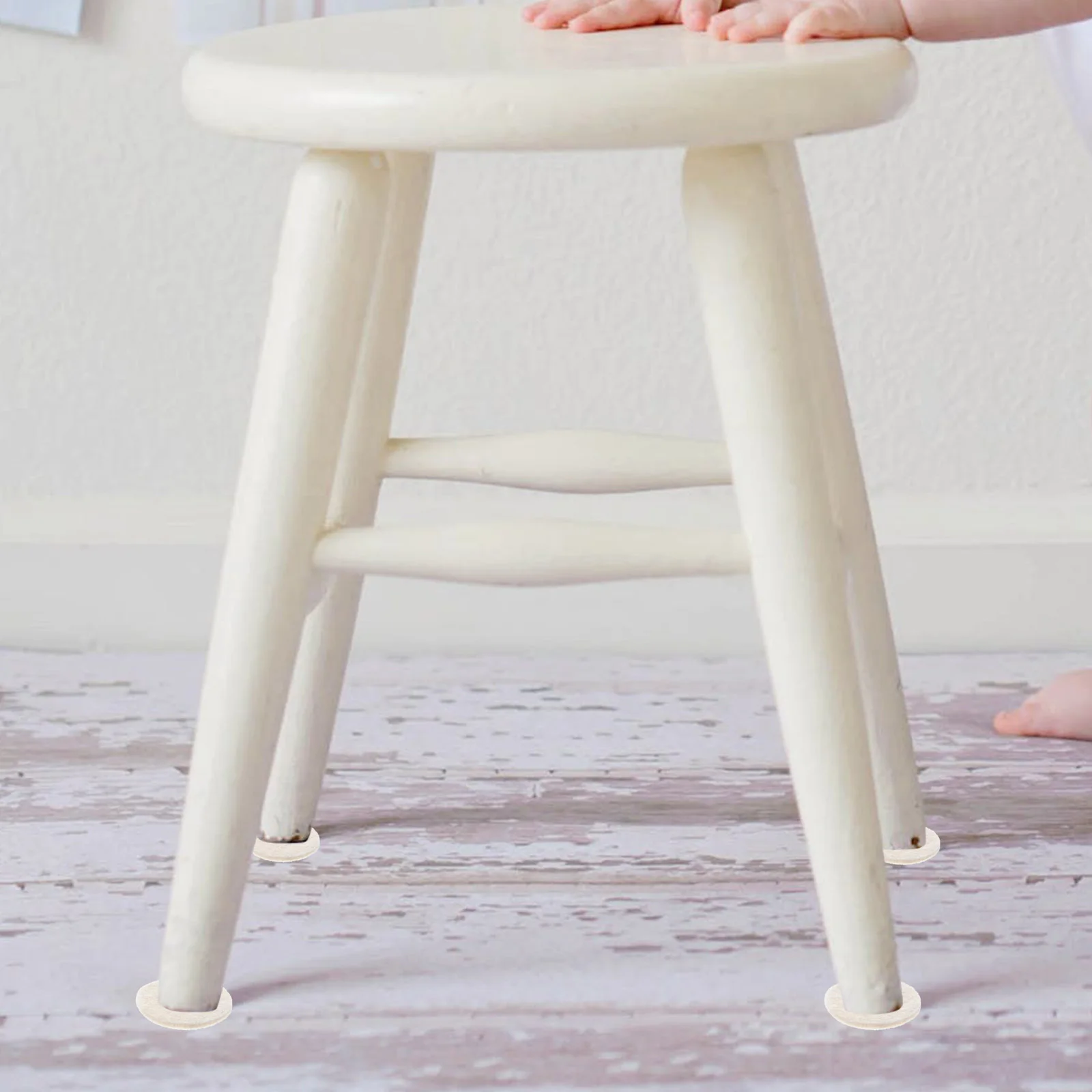 

225pcs Felt Furniture Pads Anti Scratch Chair Leg Protectors Non Slip Floor Protectors For Hardwood Chairs Sofa Tables Adhesive