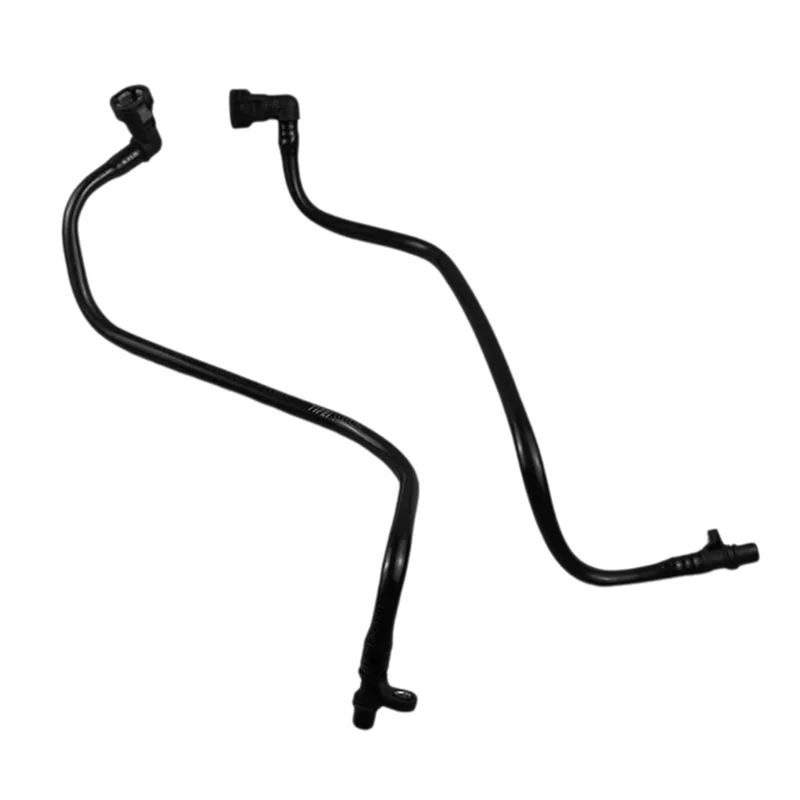 A03Z-4Pcs 31319280 31319281 نقل المبرد ماسورة زيت أقل وعلوي خط الزيت خرطوم لفولفو S80 09-15 S60 XC60