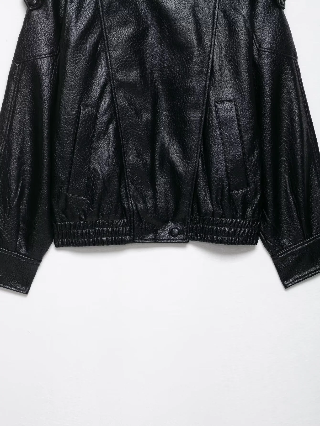 2025 autunno nuove donne abbigliamento temperamento per il tempo libero colletto alla coreana manica lunga giacca in similpelle cappotto versatile