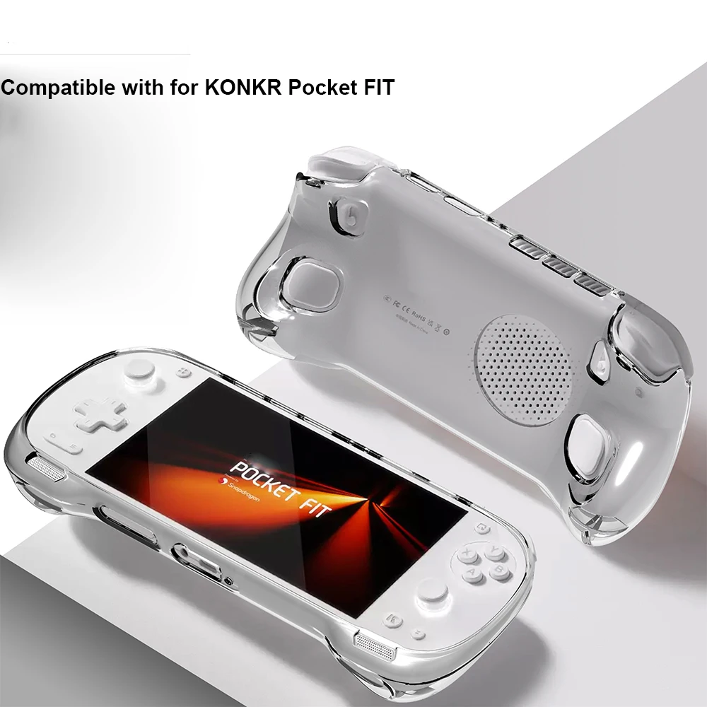 

For AYANEO KONKR Pocket FIT Protective Case Game Console Special TPU Case Full Package Fit Thin Anti-seismic Anti-fall Case