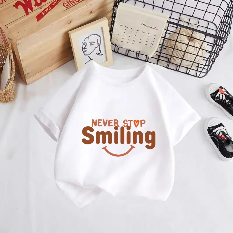 Kids Cartoon kawaii Hip Hop T-shirt Boy Girl Clothes Baby Tee Kids Shirt Tops For Children Short Sleeve Boys stitch T-shirt