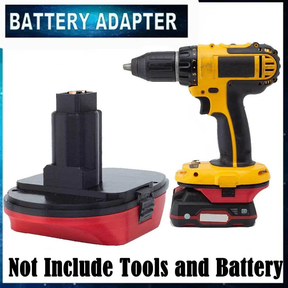 

Battery Converter Adapter For Lidl Parkside X20V Lithium Battery to for DeWalt Ni-Cd Ni-Mh Power Tool Accessories (NO Battery )