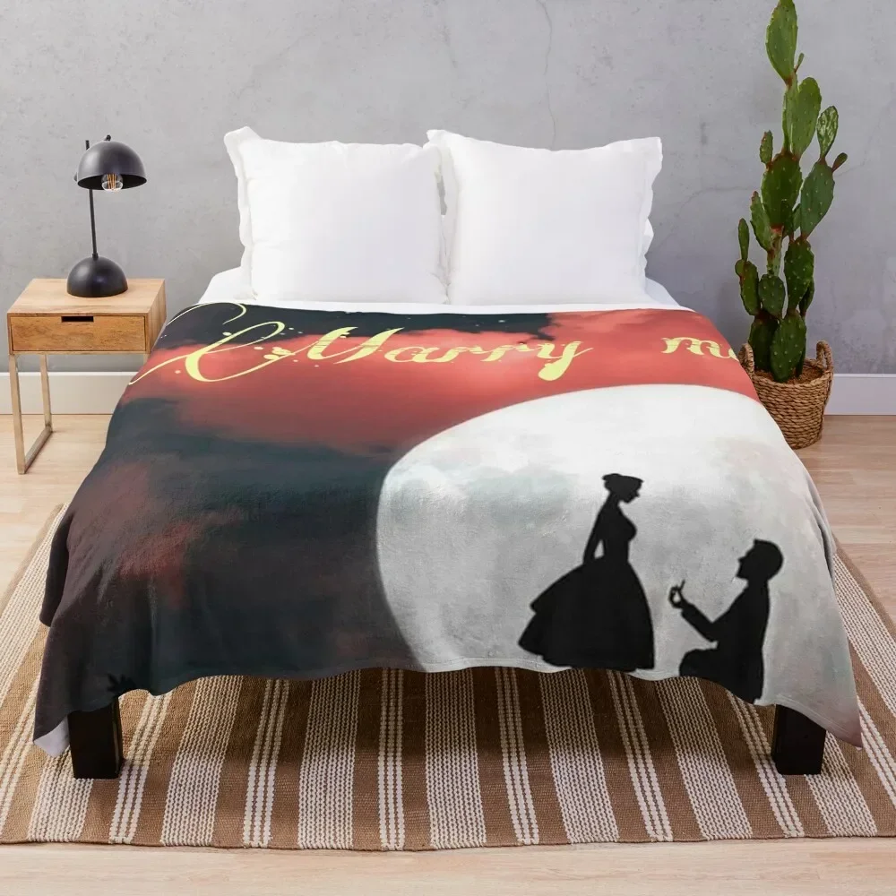 

Marry me Throw Blanket Flannels Baby manga Thin Blankets