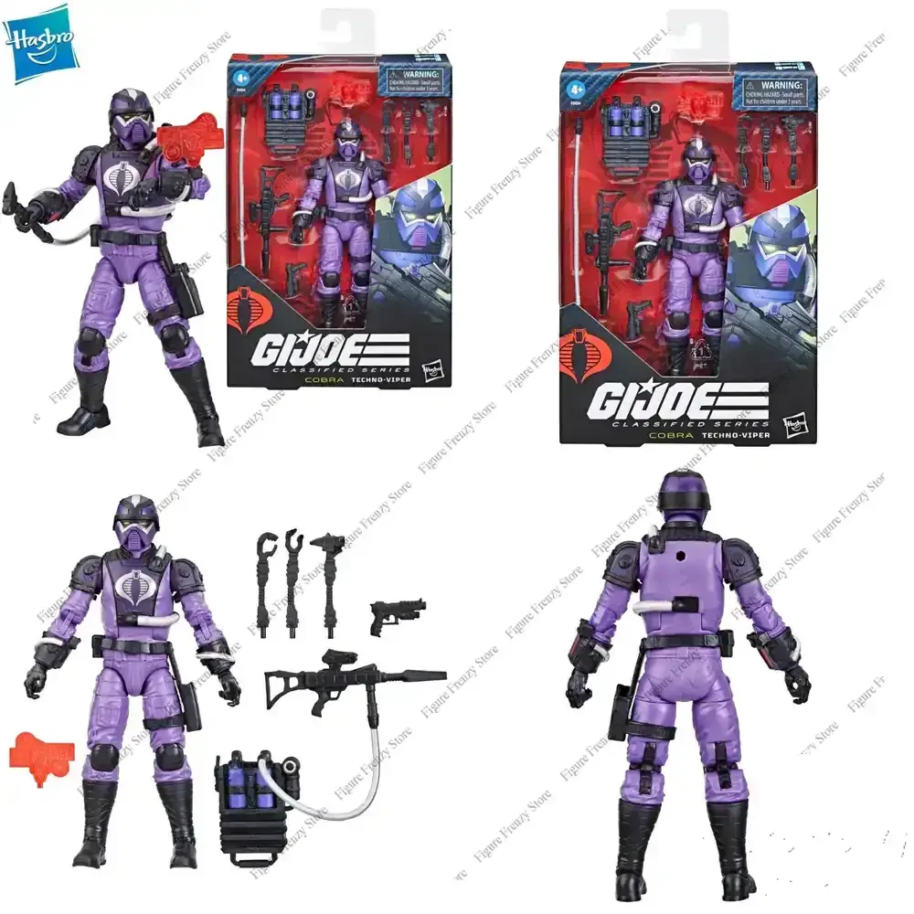 

Специальное предложение: в наличии для G.I. Фигурка Joe GI Joe Classified Series 6 дюймов 117 Cobra Techno Viper, игрушка для хобби, подарок