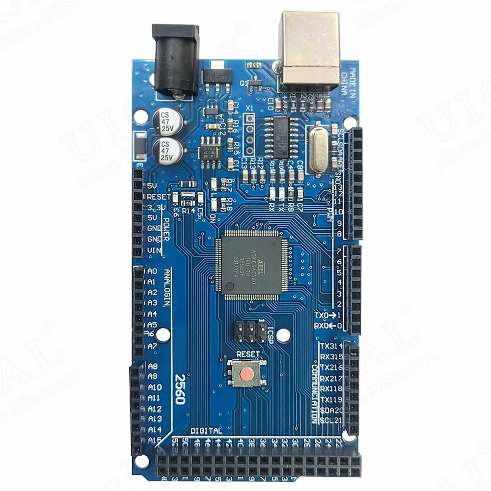 MEGA2560 R3 Development Board MCU Module for Arduino Module Improved Version with Connecting Cable CH340G ATMEGA2560-16AU