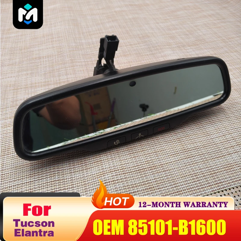 For Hyu-ndai For Ki-a Interior Rearview Mirror 85101-B1600 Anti-Dazzle Phone Function Automatic Part for Vehicle