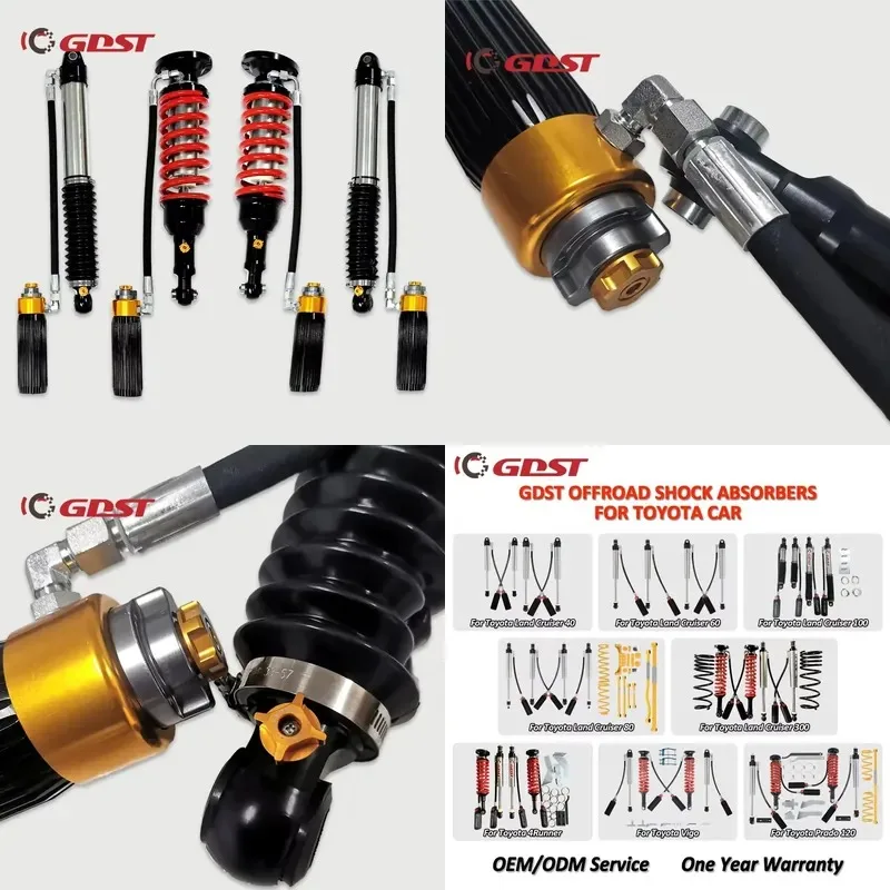 Hot Sale GDST 4x4 Suspension Lift Kits Height Adjustment Twin Tube Shock Absorber for Triton L200
