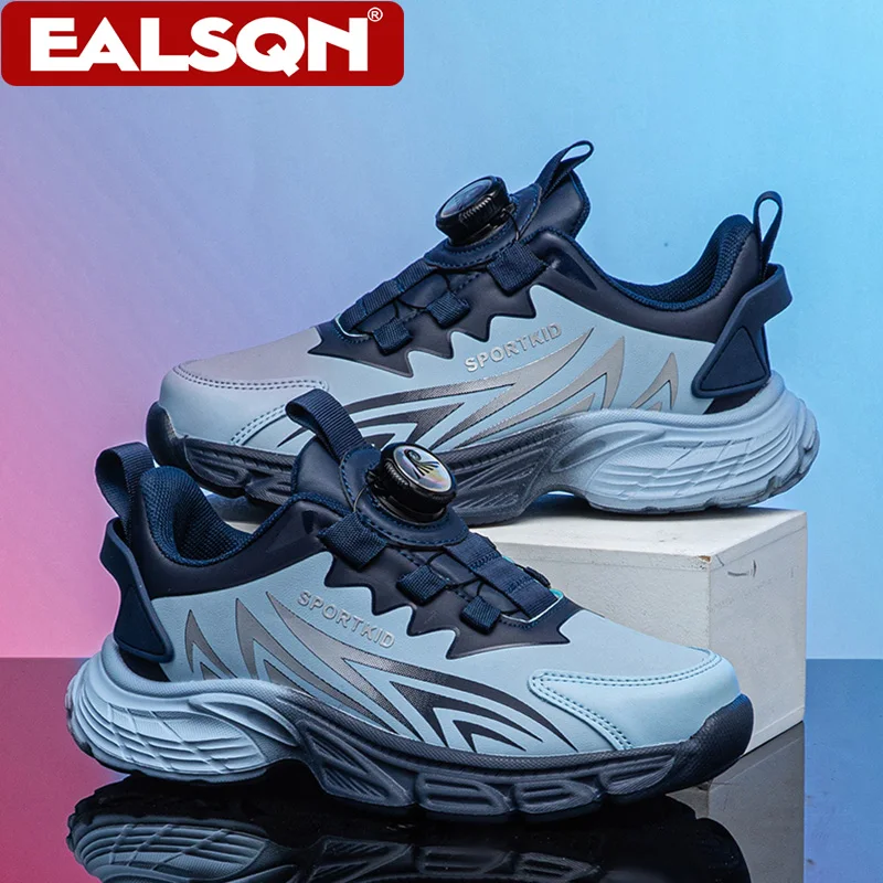 Autumn Winter Children Sport Boys Shoes 5 To 16 Years School Kids Casual Running Anti-slip Fashion Trainer Walking Sneakers