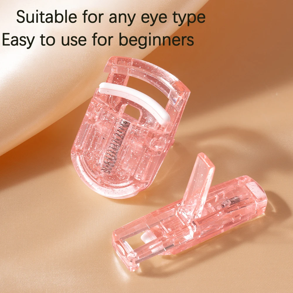 2 ชิ้น Professional Mini Eyelash Curler แบบพกพา Eye Lashes Curling คลิปเครื่องสําอางค์แต่งหน้าอุปกรณ์เสริมความงามขนตาเครื่องมือ