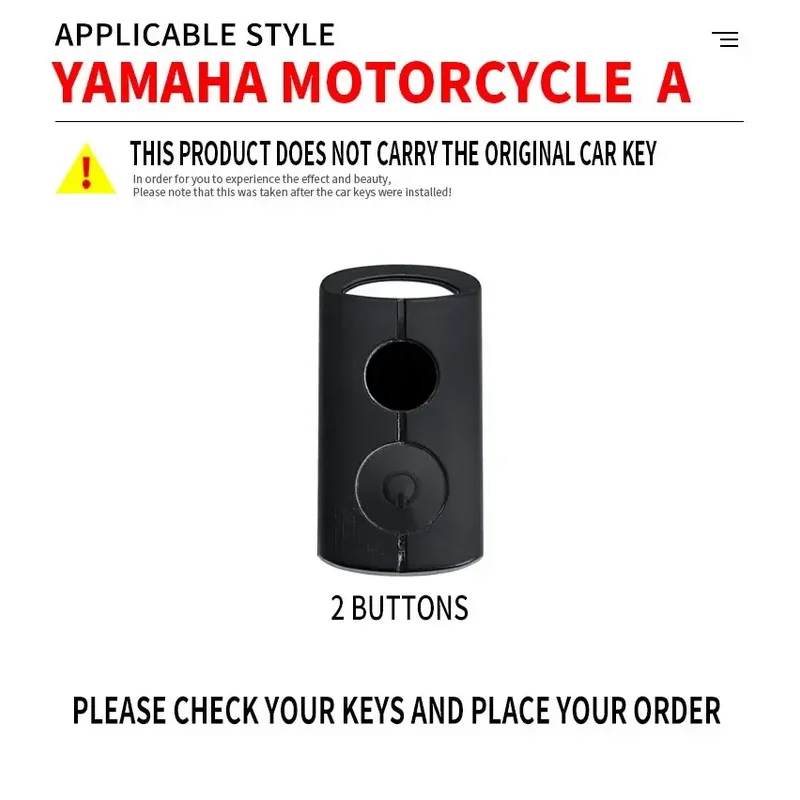 New alloy remote key case cover Shell protection for Yamaha xMax 250 300 Nmax 125 Aerox 155 nvx155 nvx MVX 55 motorcycle key fob