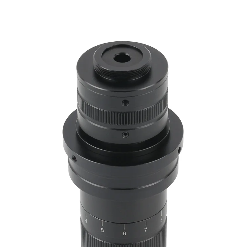 Imagem -04 - Continuamente Monocular Zoom c Montagem Lente Paralela Caminho Óptico fo Hdmi Usb Vga Microscópio de Vídeo Câmera 300x 600x 800x Ajustável