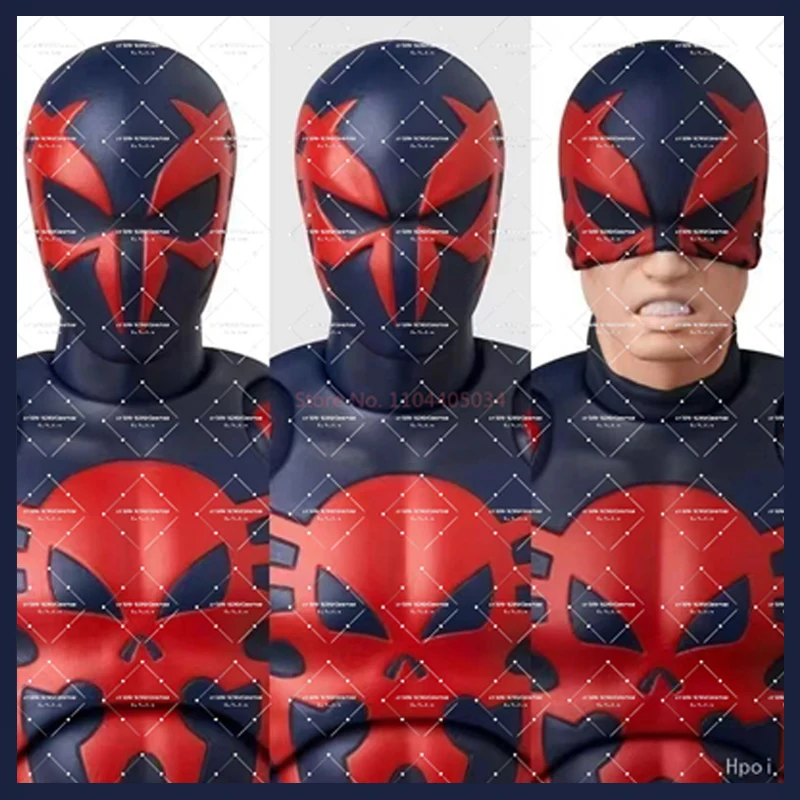 

Presale Marvel Spider-Man 2099 Original Number Mafex 239 Mobile Doll Spider-Man 2099 Tabletop Decoration Collect Birthday Gifts