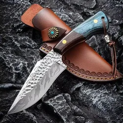 Stainless Steel Utility Knife Kitchen Boning Knife Cleaver Slicing Barbecue Knife Meat Fruit Cutting Fishing Knife