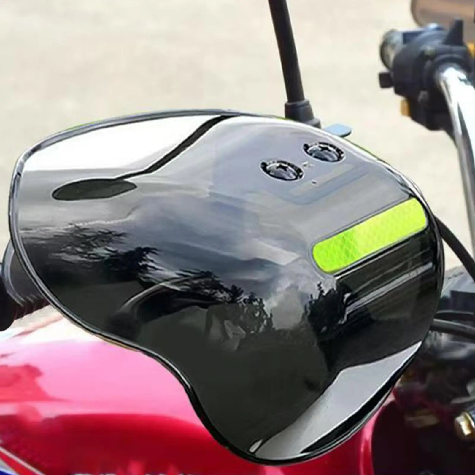 Scooter Handlebar Hand Guard 1 Pair All-Weather Electric Scooter Handlebar Cover For Outdoor Rides Commuting Adventure Touring