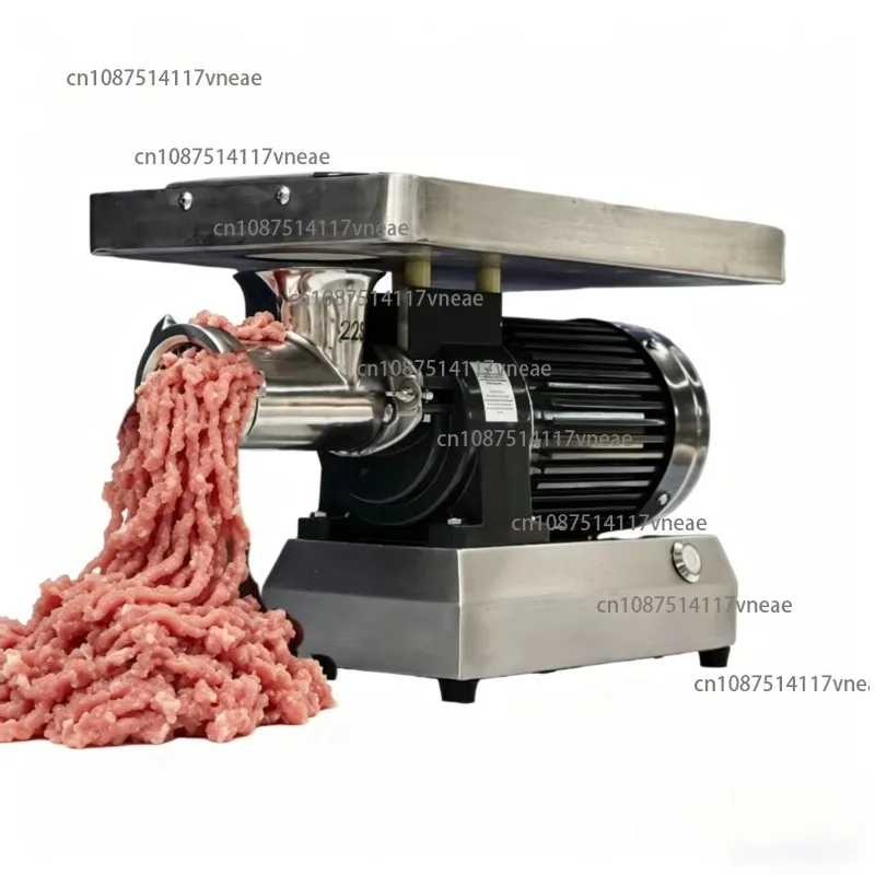 High Power Commercial Meat Grinder, Multi-Functional Fresh Meat Meat Grinder Machine for Food Processing