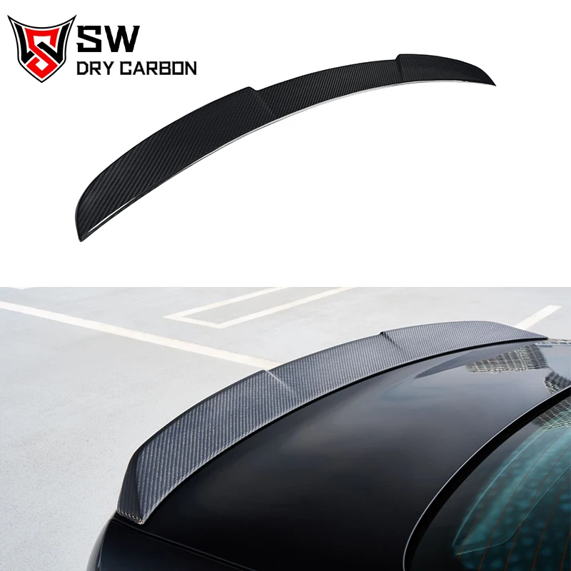 

Carbon Fiber 3D Style G82 Rear Wing For BMW M3 G80 M4 G82 G83 Rear Trunk Spoiler Lip Guide Wing Lip Rear Wing