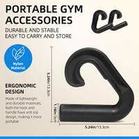 Neutral Grip Handle Pull Down Handle Ergonomic Exercises Band Handle Multi-Function Angled Grip Handle for Barbell Pull-up Bars