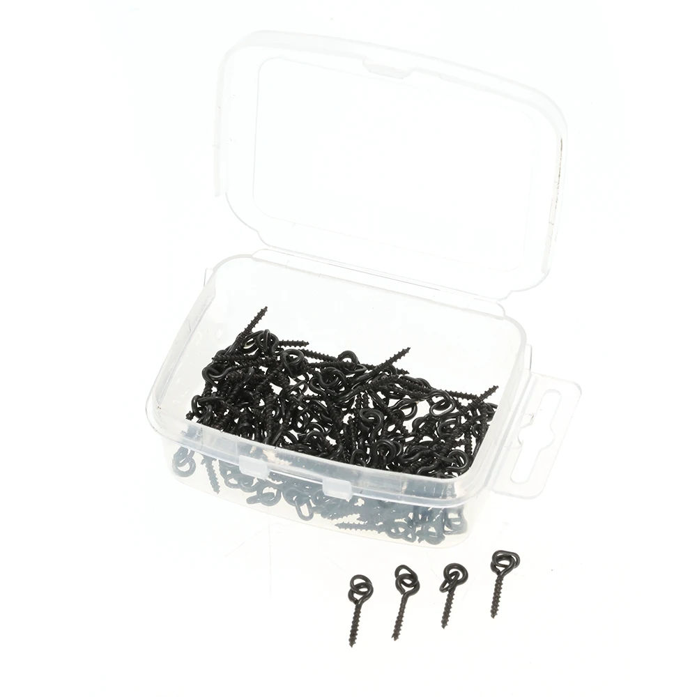 100 stücke 14mm Boilies Köders ch rauben mit ovalen Glieder schlaufen drehbar Karpfen Angeln Terminal Rig Pop-Ups Tackle für Angel werkzeug – Detail 8