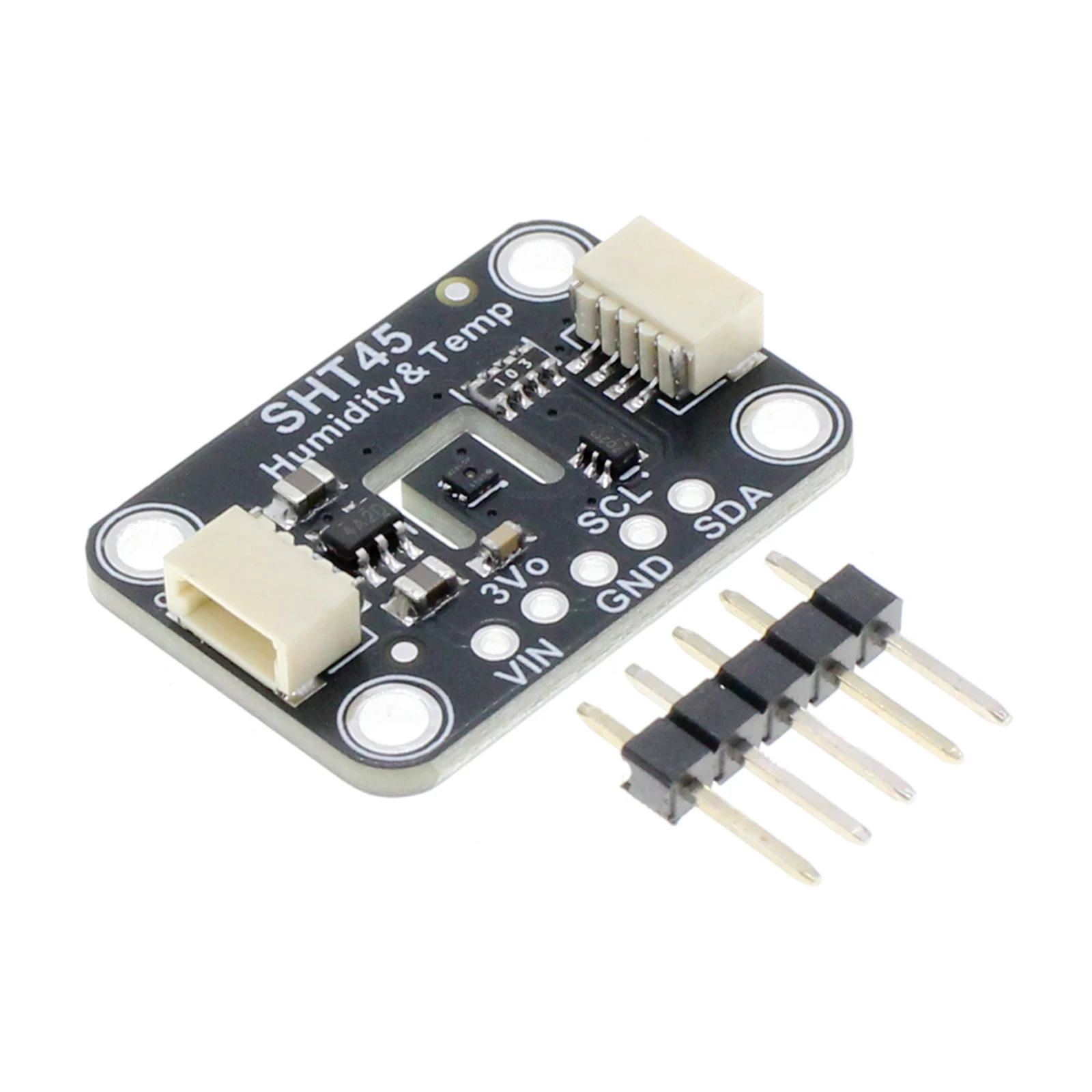 Precision SHT45 Temperature Humidity Sensor Module I2C for STEMMA QT Qwiic 3.3V to 5V Compatible