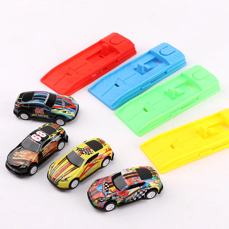 10Pcs Alloy Shooting Flying Racing Car Toy for Kids Boy Birthday Party Favors Baby Shower Guest Gifts Stuffer Pinata Bag Fillers