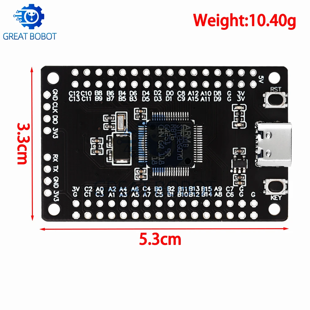 BS STM32G070RBT6 Small - System Core Development Board, Replacing STM32F103/070