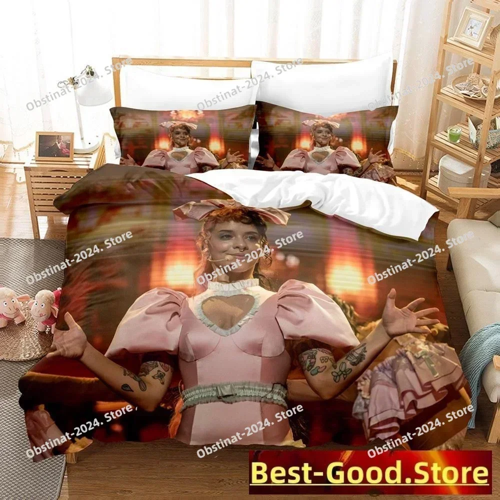 2023 Sexy Singer Melanie Martinez Bedding Set Printed single Comforter Quilt Duvet Cover Pillow Case 3 Pieces Kids Adult Size