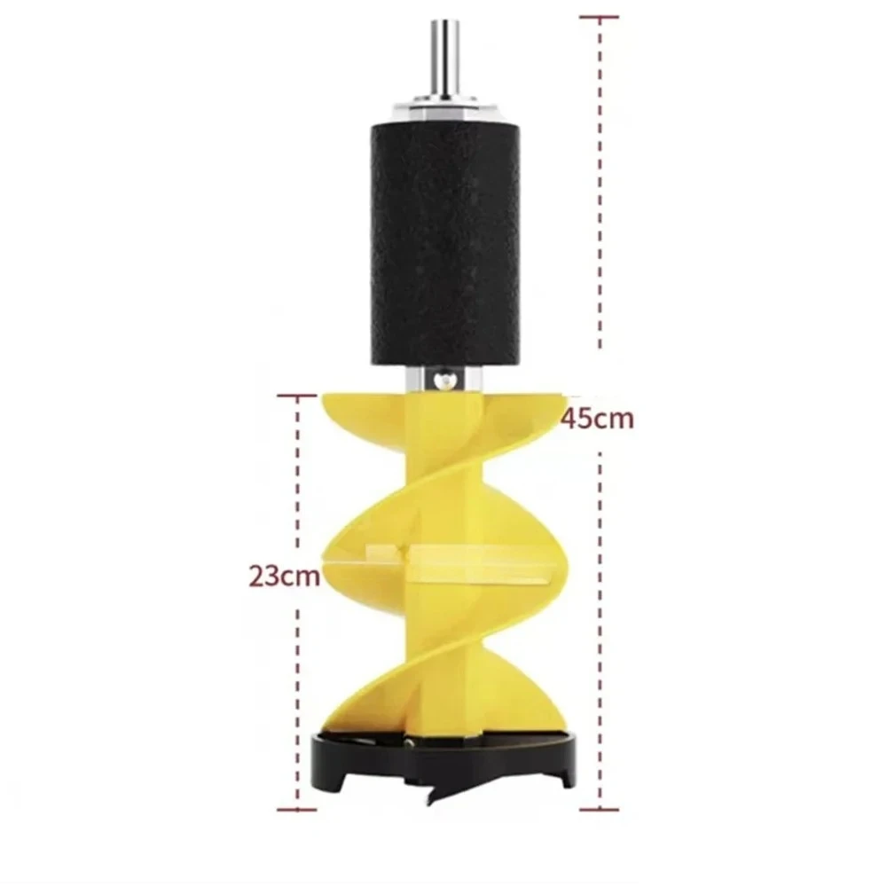Ice Auger 8 Inch Diameter 75cm Length Electric  Fishing Auger Drill Bit with Floating Device  Drill Auger Ice Drill Bit
