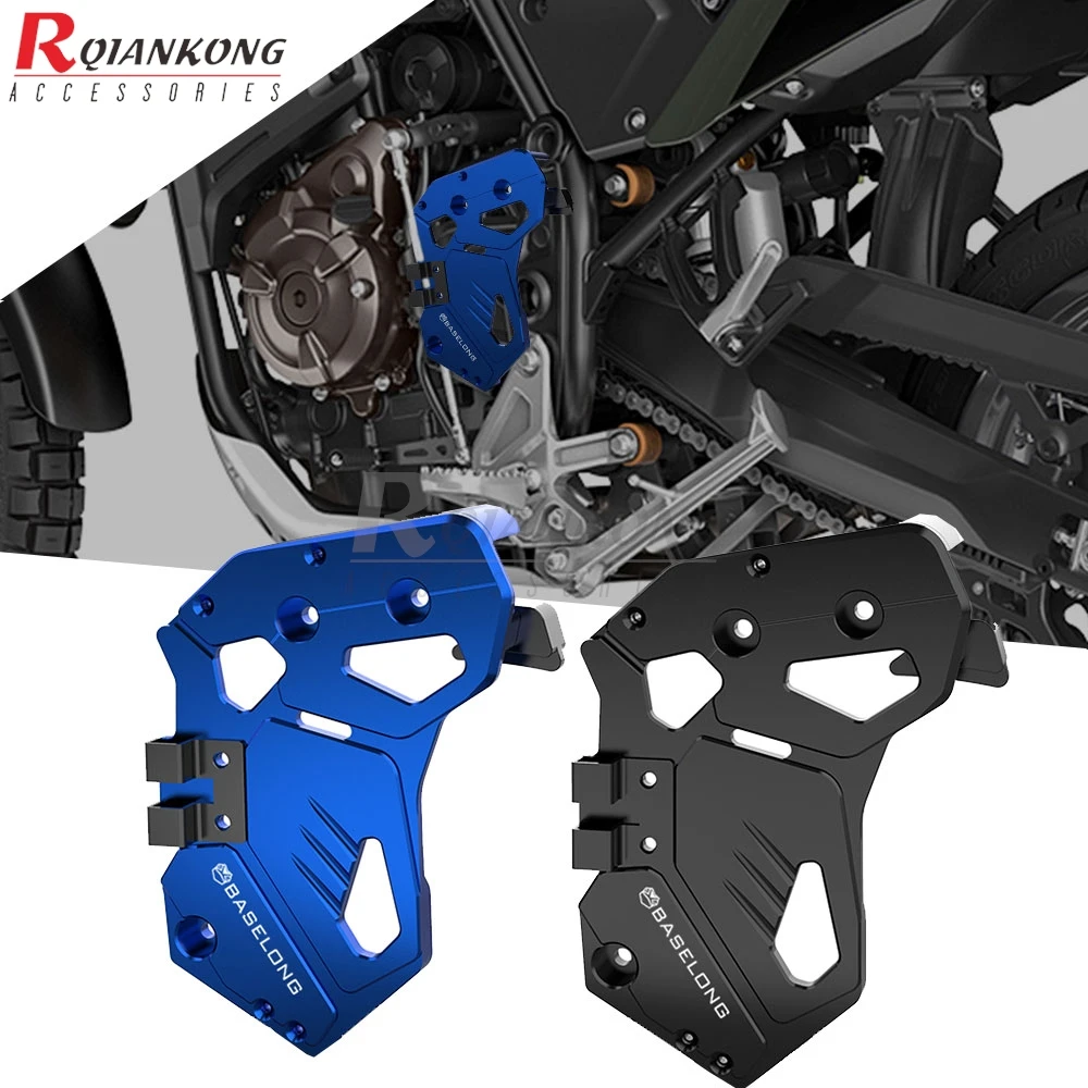 

For Yamaha Tenere 700 World Raid 2022-2023 Motorbike Gear Shift Linkage Cover Chain Guard Case Saver Tenere 700 Rally 2020-2024