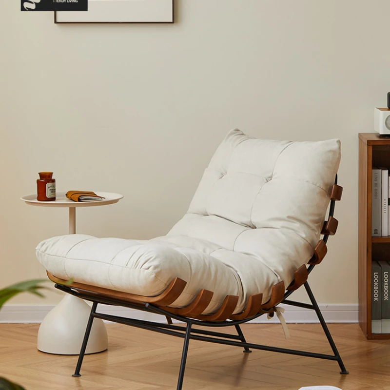 

Скандинавская технология, тканевый диван для одного человека, искусственный маленький диван, ретро-стул для балкона