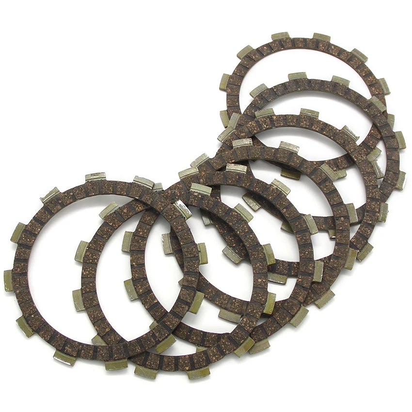 For Suzuki RGV250 1991-1995 GSX400 ET EX EZ GS450 ET EG EJ GS500 1989-2011 21441-37400 High Performance Clutch Friction Discs